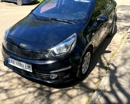 Черный Киа Рио, объемом двигателя 1.2 л и пробегом 140 тыс. км за 8500 $, фото 1 на Automoto.ua