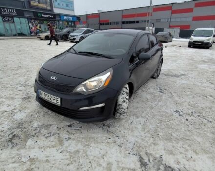 Черный Киа Рио, объемом двигателя 1.6 л и пробегом 180 тыс. км за 8800 $, фото 1 на Automoto.ua