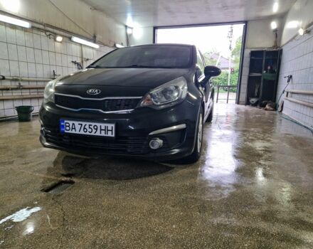 Черный Киа Рио, объемом двигателя 1.4 л и пробегом 96 тыс. км за 9500 $, фото 1 на Automoto.ua