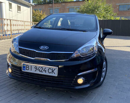 Черный Киа Рио, объемом двигателя 1.4 л и пробегом 14 тыс. км за 11999 $, фото 1 на Automoto.ua