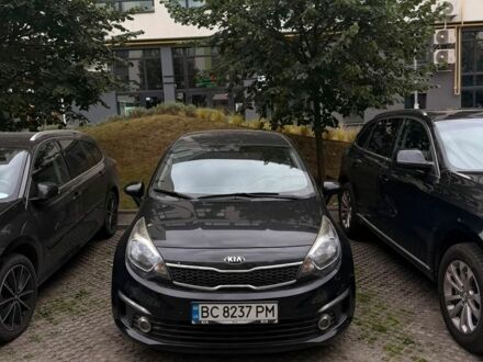Чорний Кіа Ріо, об'ємом двигуна 1.4 л та пробігом 79 тис. км за 11500 $, фото 1 на Automoto.ua