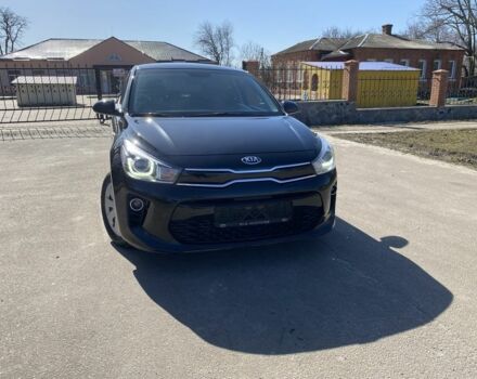 Черный Киа Рио, объемом двигателя 1.4 л и пробегом 87 тыс. км за 12700 $, фото 1 на Automoto.ua