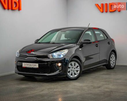 Черный Киа Рио, объемом двигателя 1.2 л и пробегом 94 тыс. км за 10904 $, фото 1 на Automoto.ua