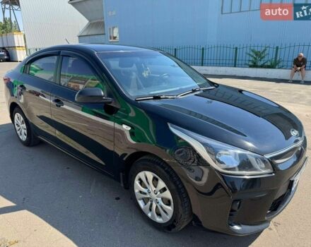 Черный Киа Рио, объемом двигателя 1.37 л и пробегом 150 тыс. км за 11500 $, фото 1 на Automoto.ua