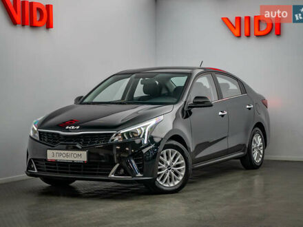 Черный Киа Рио, объемом двигателя 1.6 л и пробегом 64 тыс. км за 15700 $, фото 1 на Automoto.ua