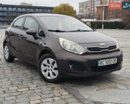 Коричневый Киа Рио, объемом двигателя 1.25 л и пробегом 238 тыс. км за 6900 $, фото 1 на Automoto.ua