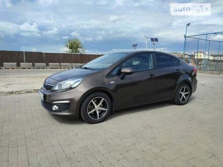 Киа Рио 2015 в Львове на Automoto.ua Коричневый Киа Рио, объемом двигателя 1.4 л и пробегом 119 тыс. км за 9900 $, фото 1 на Automoto.ua