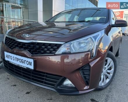 Коричневый Киа Рио, объемом двигателя 1.59 л и пробегом 59 тыс. км за 11469 $, фото 1 на Automoto.ua
