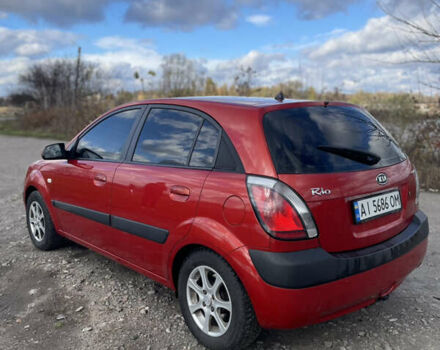 Червоний Кіа Ріо, об'ємом двигуна 1.6 л та пробігом 222 тис. км за 4800 $, фото 1 на Automoto.ua