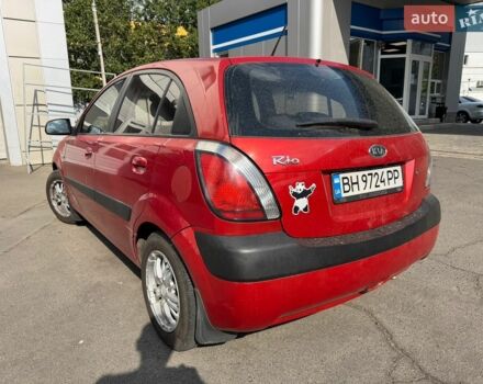 Красный Киа Рио, объемом двигателя 1.4 л и пробегом 173 тыс. км за 2500 $, фото 8 на Automoto.ua