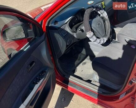 Красный Киа Рио, объемом двигателя 1.4 л и пробегом 214 тыс. км за 6500 $, фото 5 на Automoto.ua
