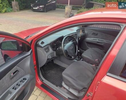 Красный Киа Рио, объемом двигателя 1.4 л и пробегом 289 тыс. км за 3900 $, фото 9 на Automoto.ua