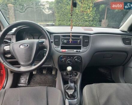 Красный Киа Рио, объемом двигателя 1.4 л и пробегом 289 тыс. км за 3900 $, фото 4 на Automoto.ua