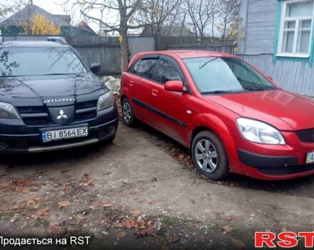 Красный Киа Рио, объемом двигателя 1.4 л и пробегом 170 тыс. км за 4499 $, фото 5 на Automoto.ua