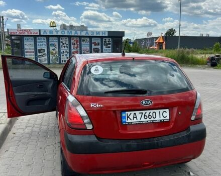 Красный Киа Рио, объемом двигателя 1.4 л и пробегом 257 тыс. км за 5300 $, фото 14 на Automoto.ua