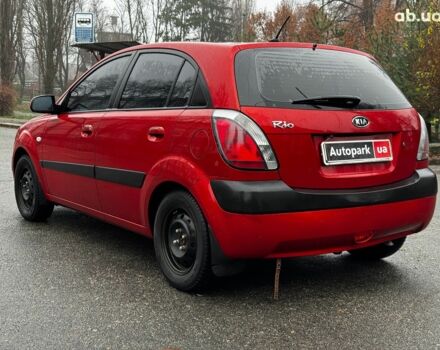 Красный Киа Рио, объемом двигателя 1.4 л и пробегом 189 тыс. км за 6490 $, фото 16 на Automoto.ua