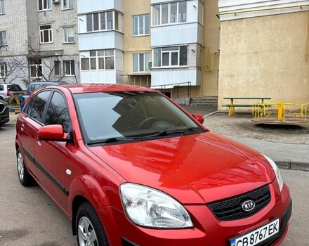 Красный Киа Рио, объемом двигателя 1.4 л и пробегом 288 тыс. км за 4700 $, фото 2 на Automoto.ua