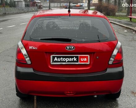 Красный Киа Рио, объемом двигателя 1.4 л и пробегом 189 тыс. км за 6490 $, фото 14 на Automoto.ua