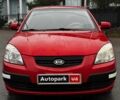 Красный Киа Рио, объемом двигателя 1.4 л и пробегом 189 тыс. км за 6490 $, фото 3 на Automoto.ua