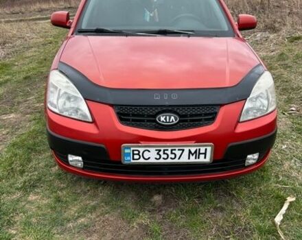 Красный Киа Рио, объемом двигателя 1.4 л и пробегом 230 тыс. км за 3900 $, фото 12 на Automoto.ua