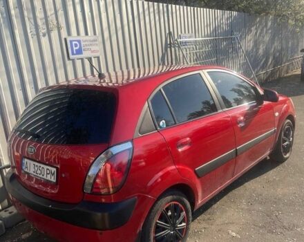 Красный Киа Рио, объемом двигателя 1.4 л и пробегом 281 тыс. км за 4750 $, фото 3 на Automoto.ua
