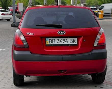 Красный Киа Рио, объемом двигателя 14 л и пробегом 127 тыс. км за 5850 $, фото 14 на Automoto.ua