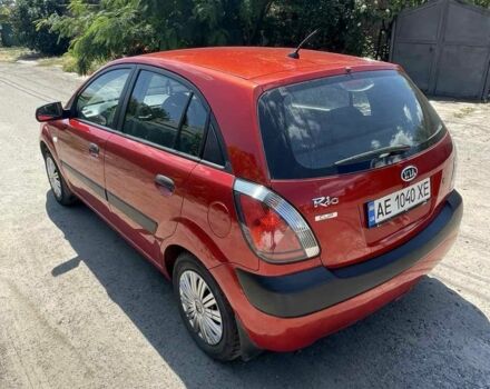 Красный Киа Рио, объемом двигателя 1.4 л и пробегом 205 тыс. км за 4499 $, фото 1 на Automoto.ua