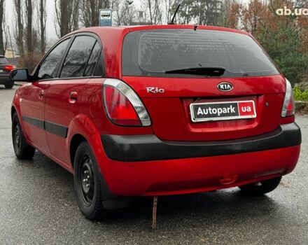 Красный Киа Рио, объемом двигателя 1.4 л и пробегом 189 тыс. км за 6490 $, фото 15 на Automoto.ua