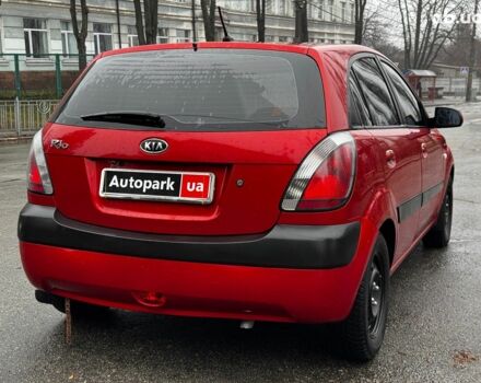 Красный Киа Рио, объемом двигателя 1.4 л и пробегом 189 тыс. км за 6490 $, фото 12 на Automoto.ua