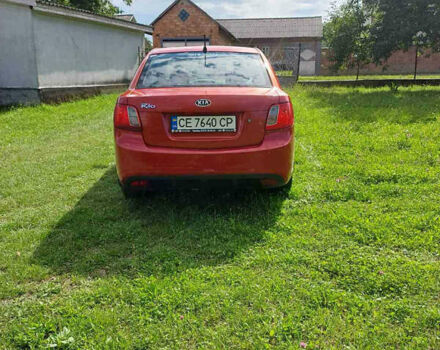 Красный Киа Рио, объемом двигателя 1.4 л и пробегом 195 тыс. км за 6234 $, фото 1 на Automoto.ua