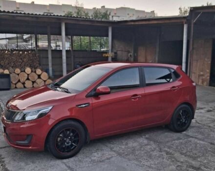 Красный Киа Рио, объемом двигателя 1.4 л и пробегом 123 тыс. км за 8308 $, фото 15 на Automoto.ua