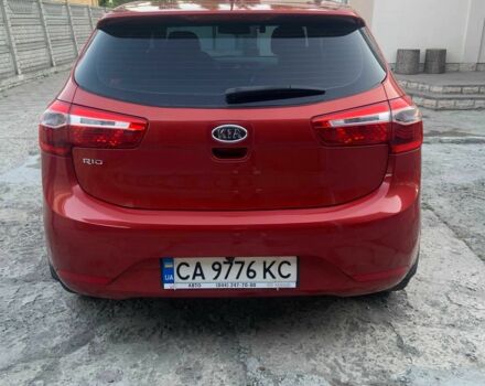 Красный Киа Рио, объемом двигателя 1.4 л и пробегом 123 тыс. км за 8308 $, фото 3 на Automoto.ua