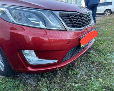 Красный Киа Рио, объемом двигателя 1.6 л и пробегом 103 тыс. км за 7100 $, фото 1 на Automoto.ua