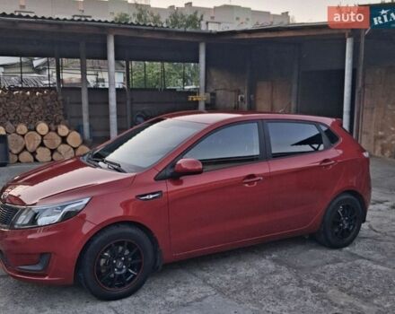 Красный Киа Рио, объемом двигателя 1.4 л и пробегом 123 тыс. км за 8300 $, фото 7 на Automoto.ua