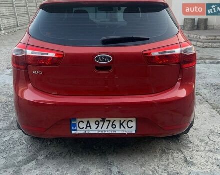 Красный Киа Рио, объемом двигателя 1.4 л и пробегом 123 тыс. км за 8300 $, фото 2 на Automoto.ua