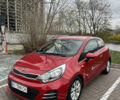 Красный Киа Рио, объемом двигателя 1.4 л и пробегом 77 тыс. км за 12200 $, фото 1 на Automoto.ua