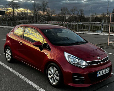 Красный Киа Рио, объемом двигателя 1.4 л и пробегом 77 тыс. км за 12200 $, фото 10 на Automoto.ua