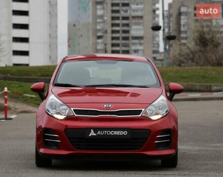 Красный Киа Рио, объемом двигателя 1.4 л и пробегом 77 тыс. км за 12000 $, фото 1 на Automoto.ua