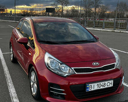 Красный Киа Рио, объемом двигателя 1.4 л и пробегом 77 тыс. км за 12200 $, фото 4 на Automoto.ua