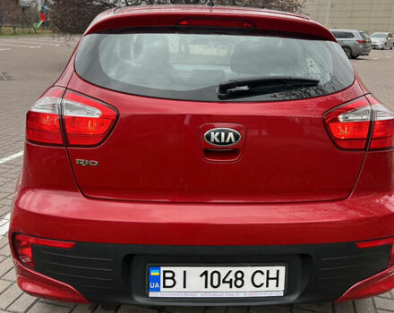 Красный Киа Рио, объемом двигателя 1.4 л и пробегом 77 тыс. км за 12200 $, фото 6 на Automoto.ua