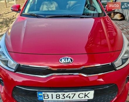 Красный Киа Рио, объемом двигателя 1.4 л и пробегом 24 тыс. км за 12400 $, фото 3 на Automoto.ua