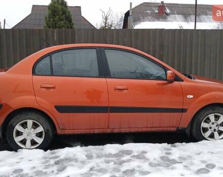 Красный Киа Рио, объемом двигателя 1.4 л и пробегом 143 тыс. км за 5000 $, фото 5 на Automoto.ua