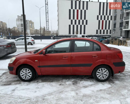 Красный Киа Рио, объемом двигателя 1.4 л и пробегом 244 тыс. км за 4950 $, фото 8 на Automoto.ua