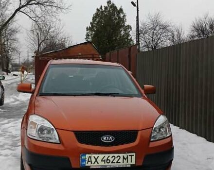 Красный Киа Рио, объемом двигателя 1.4 л и пробегом 143 тыс. км за 5000 $, фото 4 на Automoto.ua