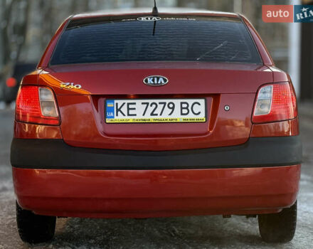 Красный Киа Рио, объемом двигателя 1.4 л и пробегом 272 тыс. км за 3999 $, фото 3 на Automoto.ua