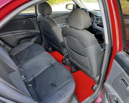Красный Киа Рио, объемом двигателя 1.4 л и пробегом 255 тыс. км за 2806 $, фото 9 на Automoto.ua