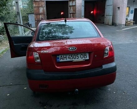 Красный Киа Рио, объемом двигателя 1.4 л и пробегом 166 тыс. км за 4200 $, фото 12 на Automoto.ua