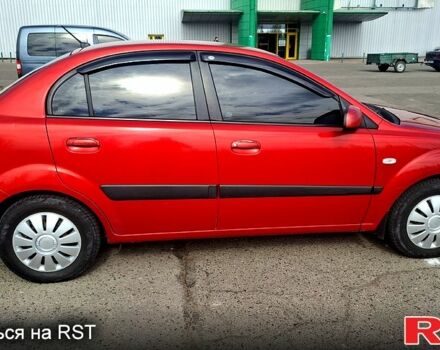 Красный Киа Рио, объемом двигателя 1.4 л и пробегом 171 тыс. км за 5000 $, фото 3 на Automoto.ua
