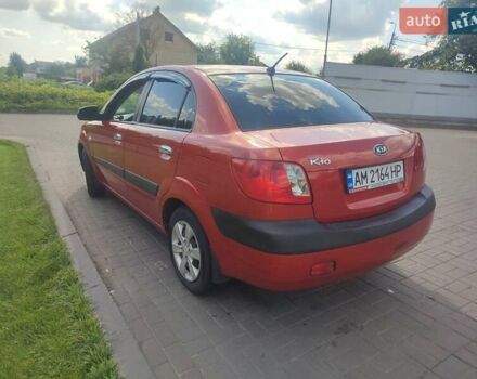 Червоний Кіа Ріо, об'ємом двигуна 1.4 л та пробігом 182 тис. км за 4500 $, фото 5 на Automoto.ua