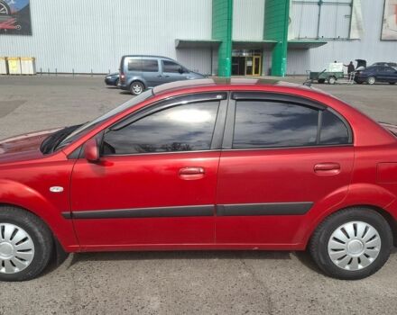 Красный Киа Рио, объемом двигателя 1.4 л и пробегом 174 тыс. км за 4400 $, фото 1 на Automoto.ua